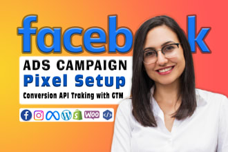setup meta ads and fix meta facebook pixel and conversion API with GTM