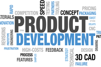 do product development, prototype, mold making