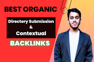 build high quality directory submission and contextual SEO dofollow backlinks