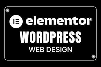 build wordpress website with elementor pro