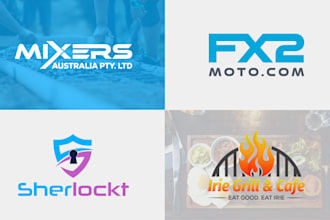 create a modern minimalist business professional logo design