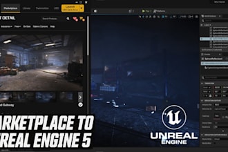 integrate unreal engine marketplace assets into your project