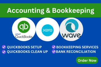 organize quickbooks online bookkeeping xero and wave