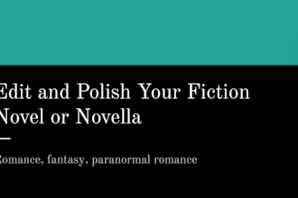edit and revise your romance or fantasy manuscript