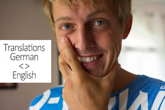 translate any text from English to German DISCOUNT