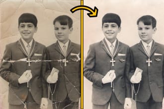 enhance and restore old photos, photo restoration restaurar fotos