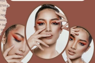 create makeup and beauty product picture ads for your brand