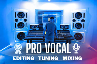 edit, tune and mix your vocals to perfection