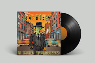 design you a lofi album art and cover art design artwork