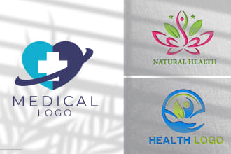 design medical healthcare nursing clinic hospital home care logo