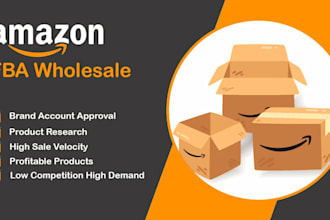 be your amazon wholesale fba virtual assistant