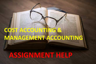 help you in financial, cost and management accounting assignment