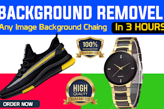 remove the background from the product and image
