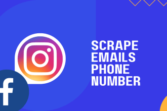 scrape emails and phone number
