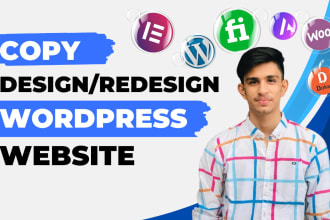 clone copy or duplicate website into wordpress