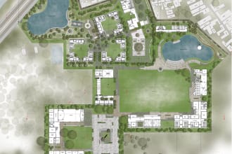do architectural site plan, master plan and landscape design
