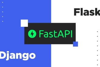 develop a responsive web app using django, flask and fastapi