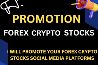 promote forex crypto stocks social media platforms