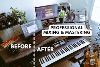 mix and master your song professionally