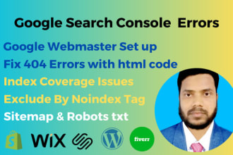 fix your google search console errors and resolve index coverage issues