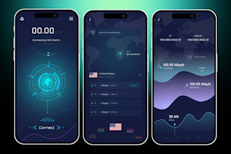 develop VPN app, VPN, admob app, and server VPN on any platform