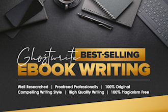 ghostwrite your non fiction ebook or book