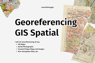 georeferencing and digitizing of maps with arcgis qgis