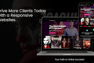 build a professional iptv website, woocommerce