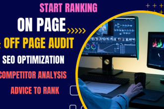 provide SEO audit report and action plan and implement it