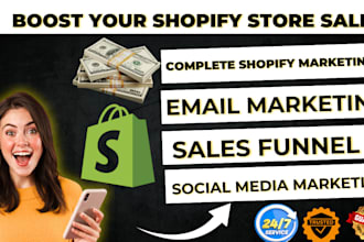 promote shopify store shopify marketing or dropshipping marketing to boost sales