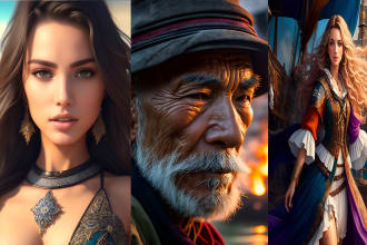 create stunning ai character portraits using midjourney