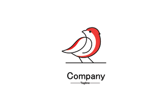 create unique single line art minimalist line art  logo for business