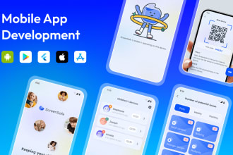 do flutter mobile app development, hybrid app for android and ios