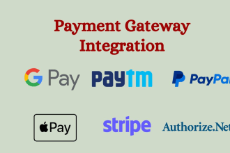 do payment gateway integration stripe, apple pay, google pay, paypal integration