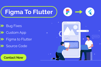 design flutter apps, convert figma to flutter, xd to flutter, reskin mobile app
