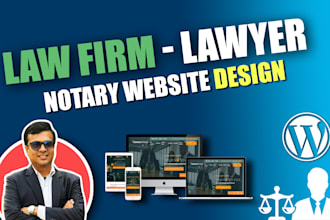 design law firm website, lawyer website, notary website