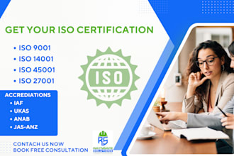 do certification and internal audit for iso 9001, 14001 and 45001