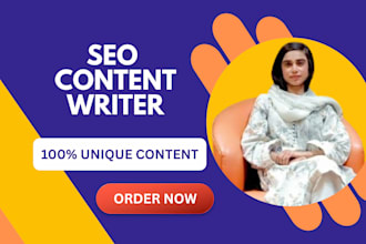 provide SEO content for web pages, blogs, landing pages