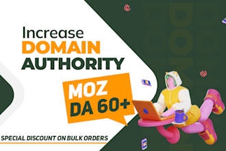 increase domain authority moz da 60 plus with high seo links