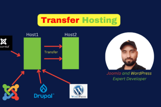 transfer hosting for joomla, wordpress, website