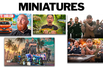 design an attractive youtube miniature
