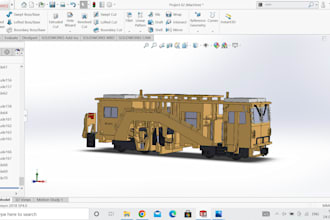 design a cad technical, unique 3d model