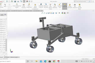 design a cad technical, unique 3d model