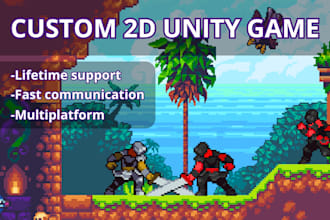 develop a unity 2d game