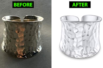 do jewelry retouching jewelry editing and product photo editing