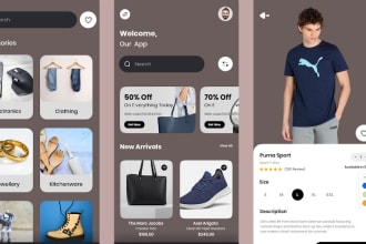develop ecommerce app, ondemand marketplace app and multivendor marketplace app