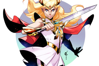 draw art for your oc webtoon manga comic or card game