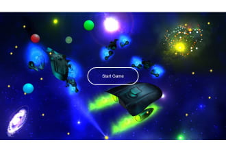 design and develop a javascript 2d game