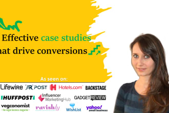 write effective case studies that drive conversions