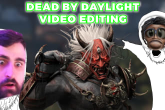 edit dead by daylight video for yt and tiktok